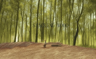 Изображение Полагане според дървени